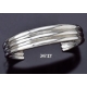 347/ST Triple Solid Silver Band Bracelet (Heavy)