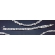 804 Greek-Key (meandros) bracelet - double key L