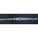 1158 Greek Key / Meander Silver Bracelet with Goddess Athena Coin