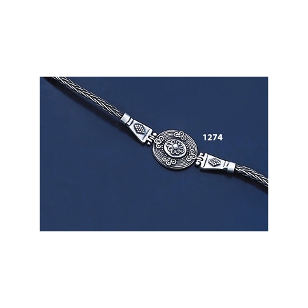 1274 Hellenistic Hand-Braided Bracelet