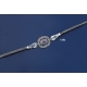 1282 Hellenistic Hand-Braided Bracelet with Ruby
