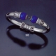 503 XL Impressive Lapis Lazuli Bracelet (available in mens sizes)