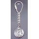 360 Silver Keyring with Alexander The Great (Hercules) Coin