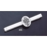 455 Sterling Silver Tie-Bar with Byzantine Monogram
