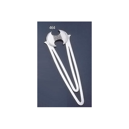 464 Sterling Silver Bookmark with Minoan Double Headed Axe