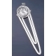 482 Sterling Silver Bookmark with Alexander The Great (Hercules) Coin