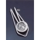 483 Silver Money-clip with Goddess Athena Coin (S)