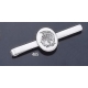 485 Sterling Silver Tie-Bar with Goddess Athena Intaglio (seal) Coin