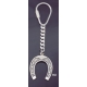 652 Silver Keyring with  Horse Shoe