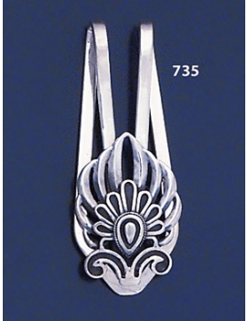 735 Silver Money-clip with Akrokerama