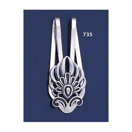 735 Silver Money-clip with Akrokerama