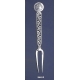 868/A Silver Carved Fork with Alexander The Great ( Lysimachos ) Coin