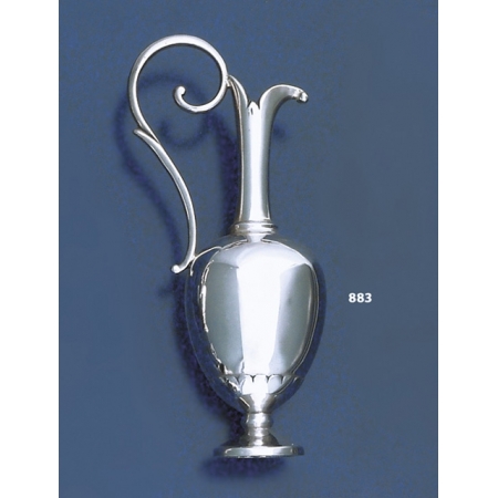 883 Collectible Solid  Silver Miniature Lekythos Vase