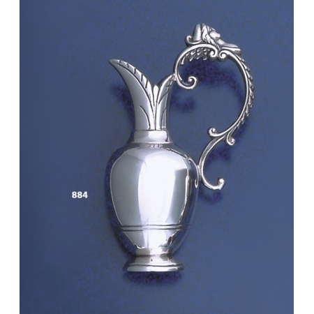 884 Collectible Solid Sterling Silver Miniature Lekythos Vase
