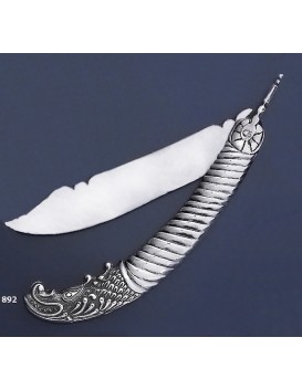 892 Solid Silver Asia-Minor Dragon / Beast Pen-Knife