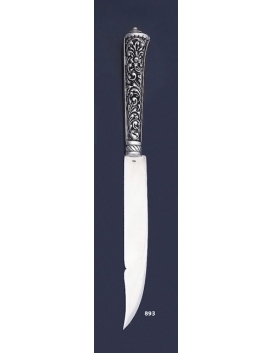 893 Solid Silver Ornated Byzantine Paper Knife