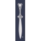 896 Solid Silver Ornated Byzantine Paper-Knife