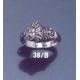 38/B Lion's head torc ring