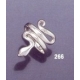 266 Minoan coiled snake ring