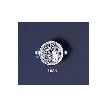 1086 Alexander the Great (Lysimachos) coin ring