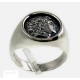 1101 Alexander the great chevalier coin ring M