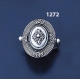 1272 Hellenistic Braided Silver Band Ring