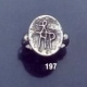 197 Byzantine monogram ring