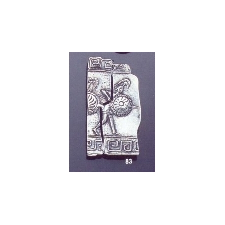 83 Large Spartan mural reproducton brooch