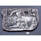 86 Minoan wall painting brooch