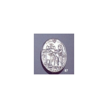 87 Minoan procession brooch