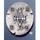 92 Byzantine monogram brooch