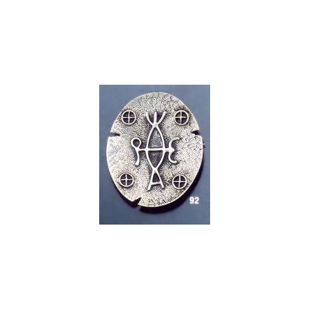 92 Byzantine monogram brooch