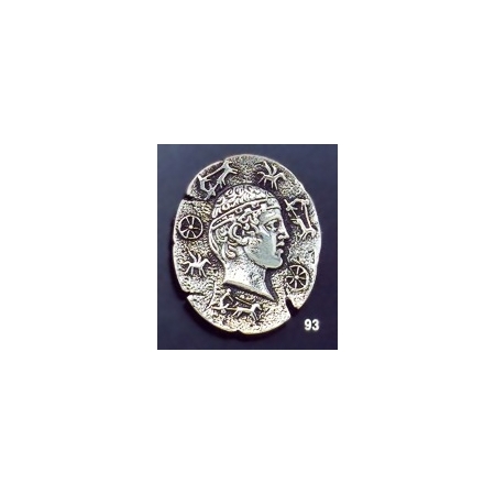 93 Iniohos charioteer of Delphi brooch