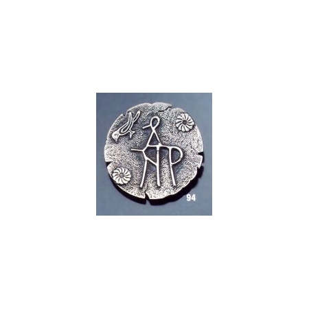 94 Byzantine monogram brooch