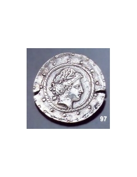 97 Head of Aphrodite (Venus) brooch