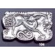 104 Minoan 'Kri-Kri' mural brooch