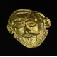 308/GPL Agammemnon Mask Gold plated sterling silver