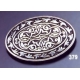 379 Ornate brooch oval