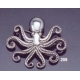 206 Octopus brooch