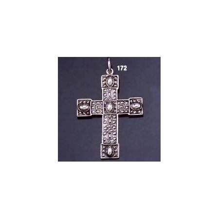172 Detailed Granular Typical Byzantine Cross Design