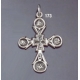 173 Silver Byzantine/Knights Templar Cross pattée