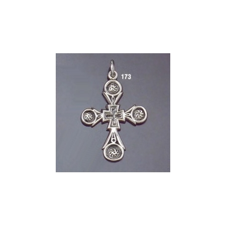 173 Silver Byzantine/Knights Templar Cross pattée