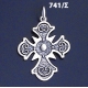 741/S  Byzantine Baptism Cross