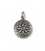 614 Vergina Macedonia Sun pendant in Sterling silver (Greek Jewelry Shop)
