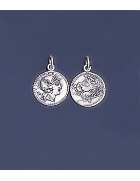 84 Roman Denarius depicting Roma