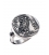 185 Owl of Wisdom sterling silver greek coin owl ring