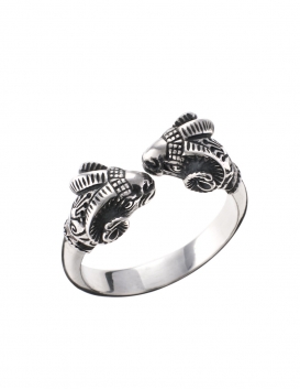 Ram ring silver