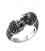 37/A Double headed lion torc ring - Greek men's ring in male sizing