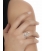 Greek rings for women silver snake goddess ring