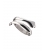 Silver Greek snake ring with glossy finish
